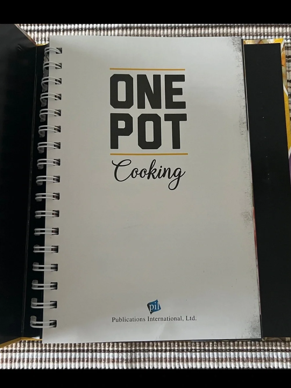 Cookbook ~ One Pot Cooking